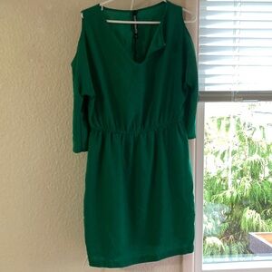 Green formal dress